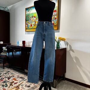 Levi's Blue Straight Leg Women's Jeans